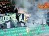 Soccer/Football, Slovenija, Ljubljana, First Division (Olimpija - Maribor), Football team Olimpija fans, Green Dragons, 02-Mar-2014, (Photo by: Arsen Peric / Ekipa)