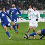 Matavž in Zajc včeraj v polno