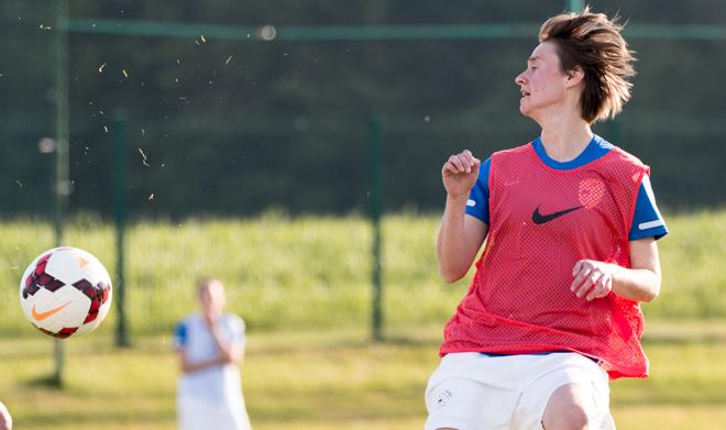 Maruša Sevšek se je z odličnimi predstavami prebila tudi do članske reprezentance. (Foto: Jure Banfi)