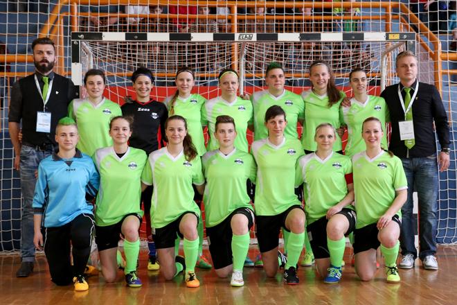 Celjanke so se letos še drugič zapored zavihtele na vrh lestvice futsal lige. (Foto: Jure Banfi)