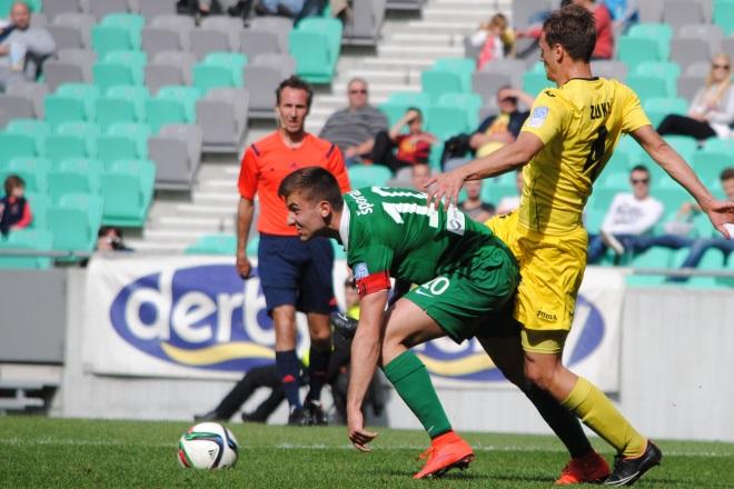 Bo Šporar v napadu Olimpije igral tudi v prihodnji sezoni? (Foto: Rok Zore)