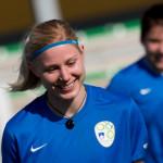 Olimpija tudi z reprezentančno vratarko