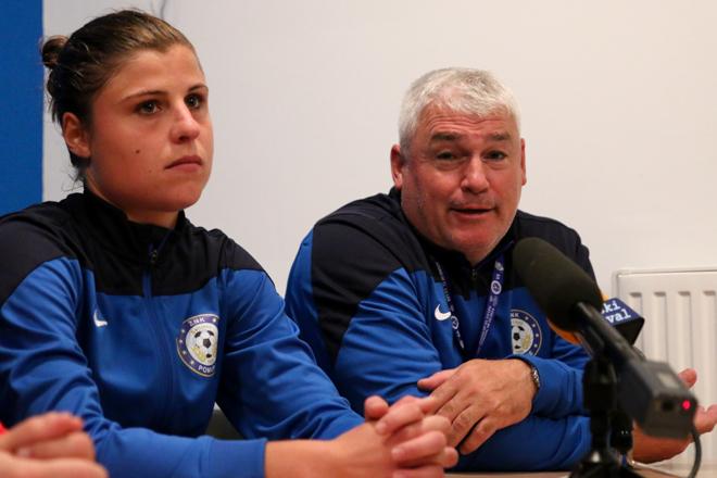 Pripravam pod vodstvom trenerja Bojana Jančarja se bo priključila tudi Tanja Vrabel, ki se je pozimi preselila med sodnice, o oživitvi nogometne kariere pa za zdaj še razmišlja. (Foto: Jure Banfi)