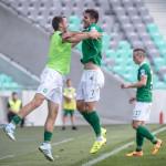 Olimpija zmagovalno serijo podaljšala tudi v Novi Gorici