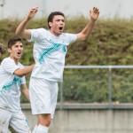 FOTO: Celar v zadnji sekundi priigral točko