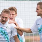 FOTO: Slovenci maščevali torkov poraz