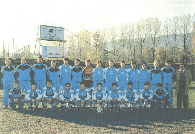 NK Železničar v prvi ligi 1992/93
