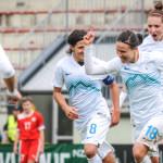 FOTO: Slovenke ugnale Belorusijo in vknjižile prvo zmago