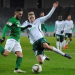 FOTO: Olimpija v tekmi zadetih vratnic ugnala Krko