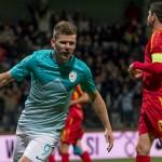 FOTO: Prenovljena reprezentanca s prvencem Bezjaka ugnala Makedonijo