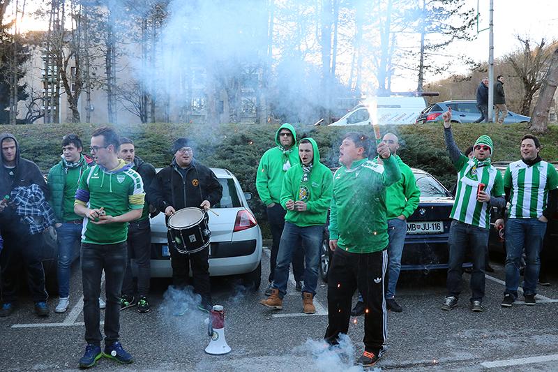 Bodo Nuklearci poleg zmage danes slavili še prvoligaški obstanek Krškega? (Foto: Darko Kodrič)