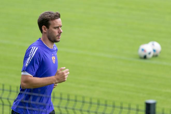 Nekaj skrbi Milaniču povzročajo tudi poškodbe, v prvi vrsti težave Rodriga Defendija. (Foto: Jure Banfi)