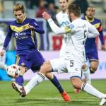 FOTO: Maribor že v prvem polčasu opravil z oslabljenimi Krčani